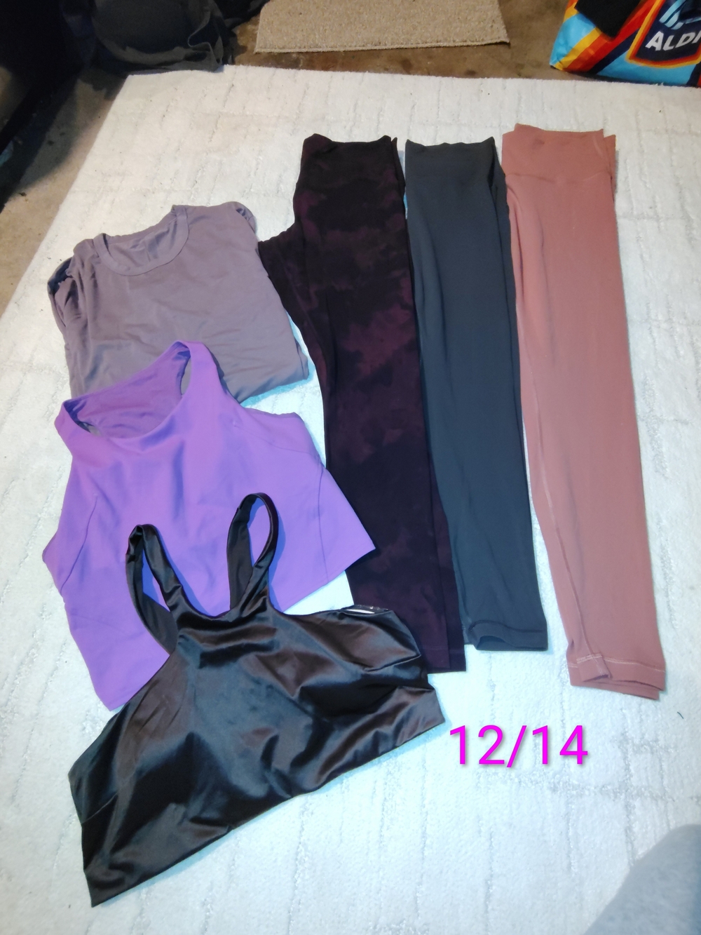 lululemon athletica Purple, Mauve & Dusty Rose Activewear Set
